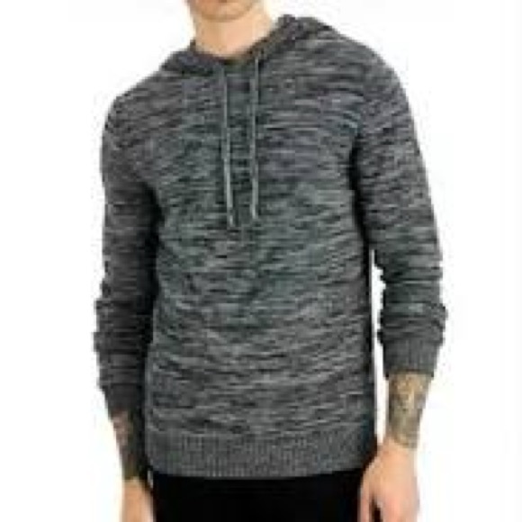 Sun + Stone Charcoal Knit Pullover - Picture 1 of 4